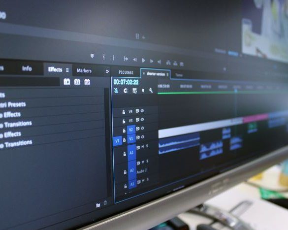 ordenador para edición de vídeo