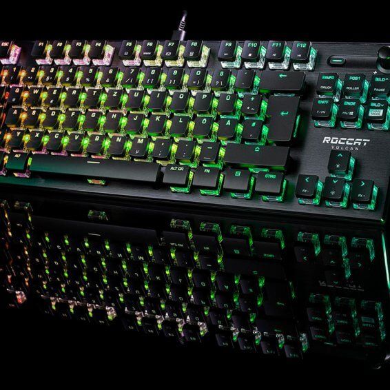 Review del teclado Roccat Vulcan TKL Pro.