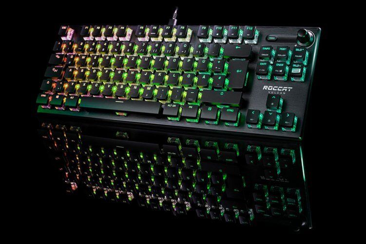 Review del teclado Roccat Vulcan TKL Pro.