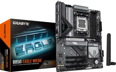 Gigabyte B850 Eagle WiFi6E, imagen oficial del fabricante