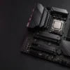Ilustración editorial de una placa base AM5 para la guía del Ryzen 5 7500